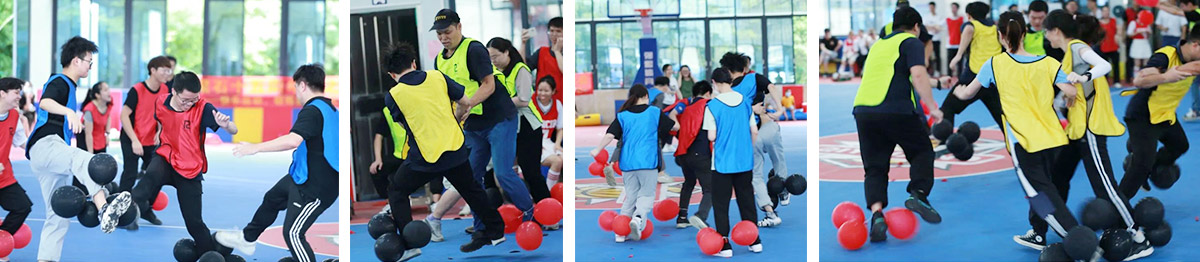 快乐运动，高效事情——尊凯实业十五周年庆趣味运动会