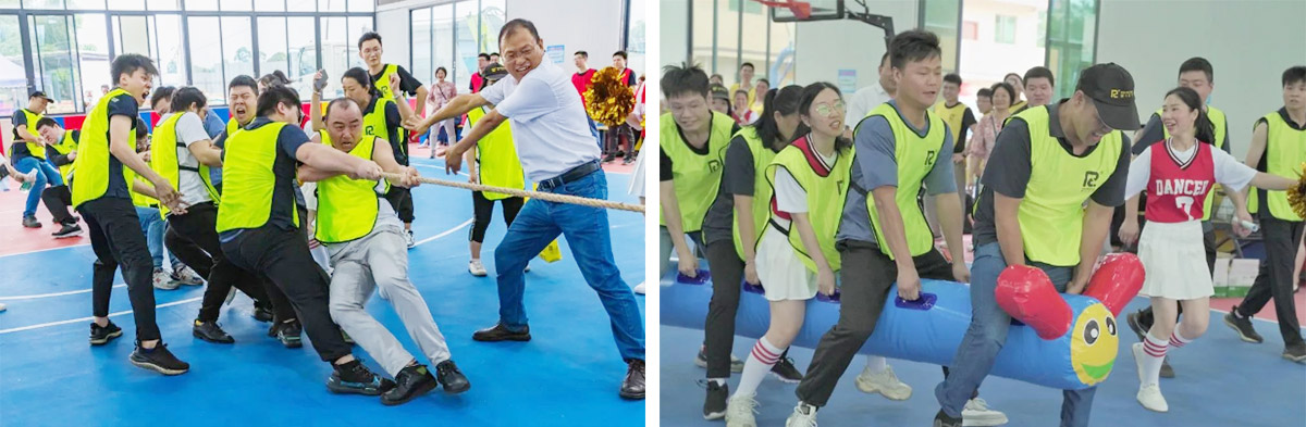 快乐运动，高效事情——尊凯实业十五周年庆趣味运动会